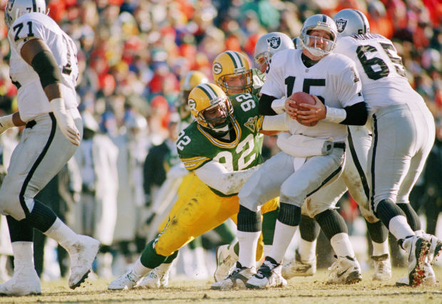 Reggie White, Jeff Hostetler, Max Montoya